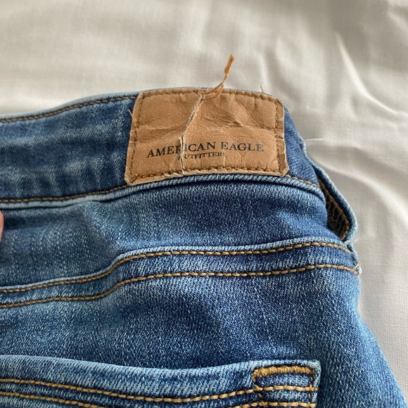 Womens American Eagle Outfitters Blue Boot Cut Jeans - Picture 11 of 13